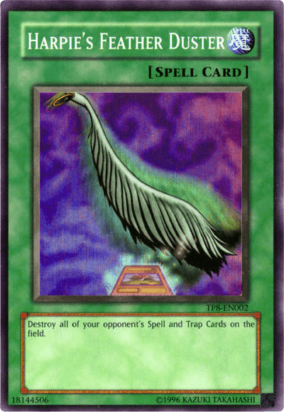 Harpie's Feather Duster [TP8-EN002] Super Rare - Josh's Cards
