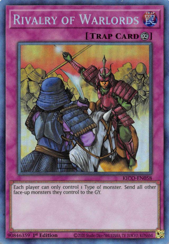Rivalry of Warlords (Collector's Rare) [KICO-EN058] Collector's Rare - Josh's Cards