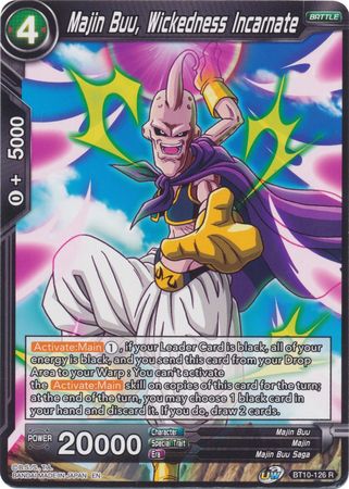 Majin Buu, Wickedness Incarnate (BT10-126) [Rise of the Unison Warrior 2nd Edition] Parallel Foil