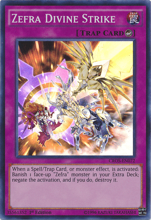 Zefra Divine Strike [CROS-EN072] Super Rare - Josh's Cards