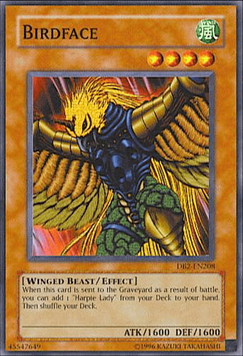 Birdface [DB2-EN208] Common - Josh's Cards