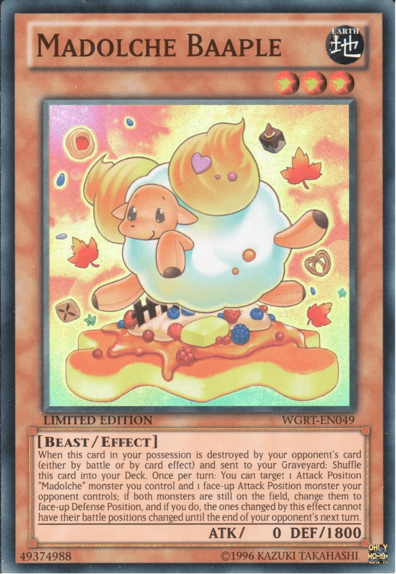 Madolche Baaple [WGRT-EN049] Super Rare - Josh's Cards
