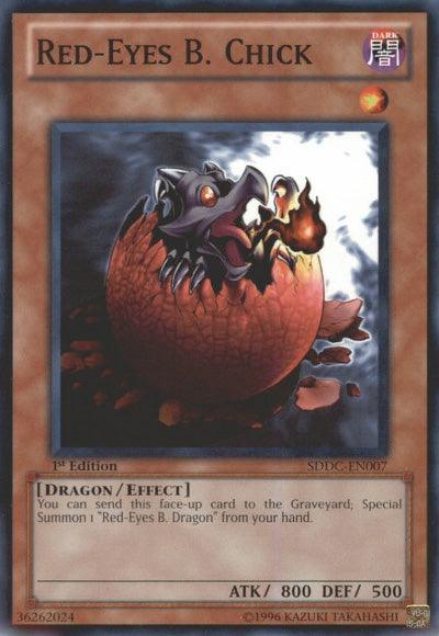 Red-Eyes B. Chick [SDDC-EN007] Common - Josh's Cards