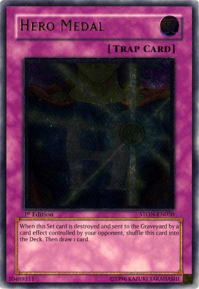 Hero Medal [STON-EN050] Ultimate Rare - Josh's Cards