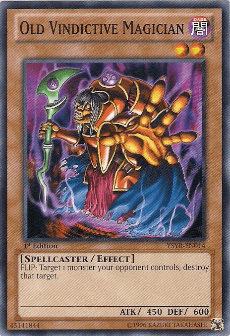 Old Vindictive Magician [YSYR-EN014] Common - Josh's Cards