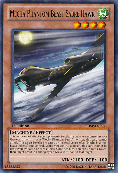 Mecha Phantom Beast Sabre Hawk [SHSP-EN027] Common - Josh's Cards