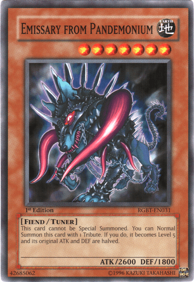 Emissary from Pandemonium [RGBT-EN031] Common - Josh's Cards
