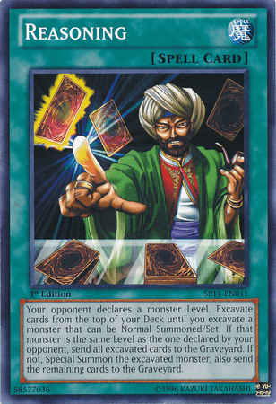 Reasoning [SP14-EN041] Common - Josh's Cards