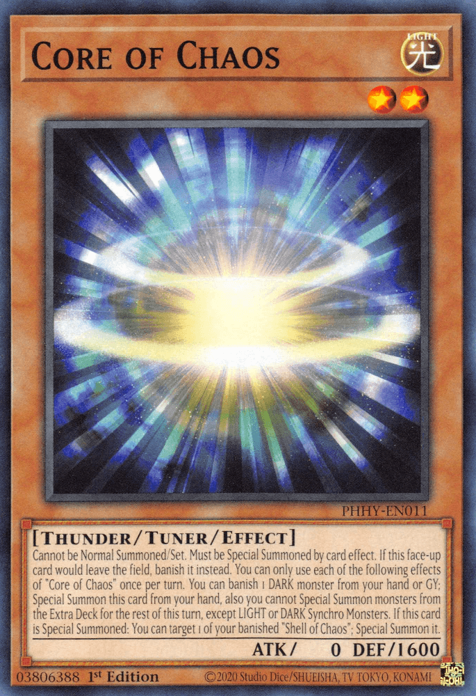 Core of Chaos [PHHY-EN011] Common - Josh's Cards
