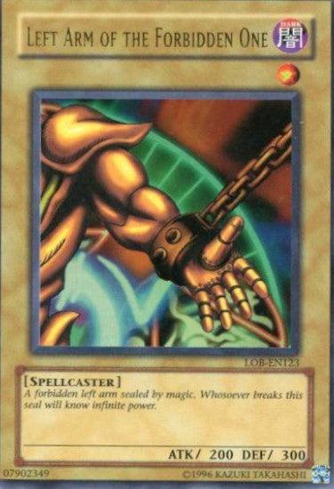 Left Arm of the Forbidden One [LOB-EN123] Ultra Rare - Josh's Cards