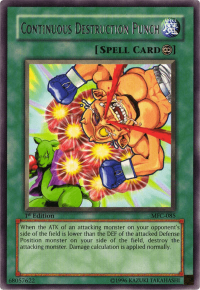 Continuous Destruction Punch [MFC-085] Rare - Josh's Cards