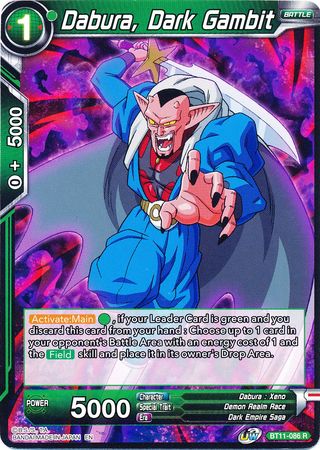Dabura, Dark Gambit (BT11-086) [Vermilion Bloodline] Parallel Foil
