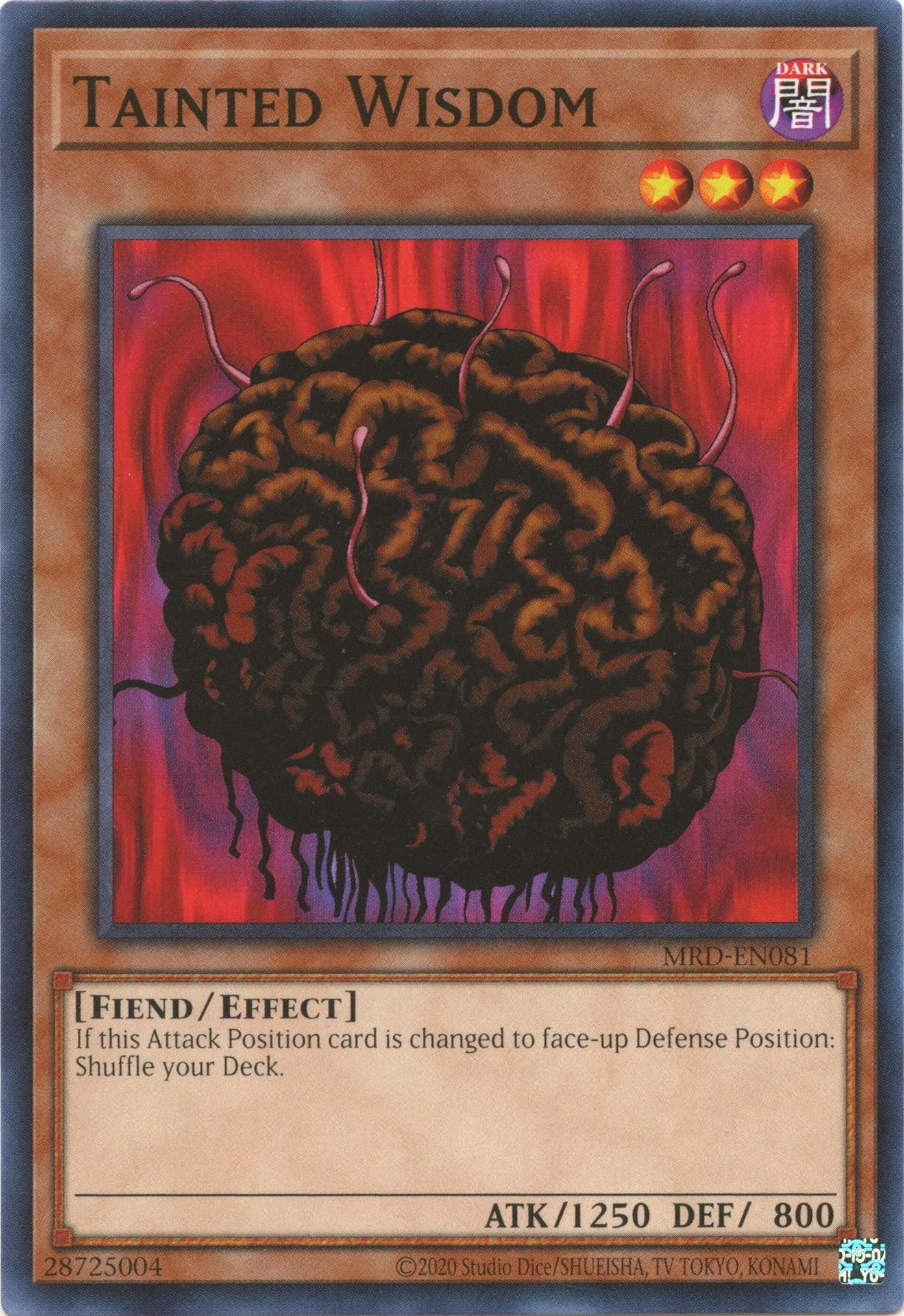 Tainted Wisdom (25th Anniversary) [MRD-EN081] Common - Josh's Cards