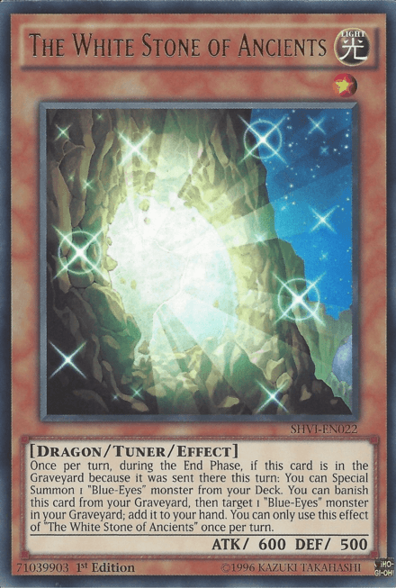 The White Stone of Ancients [SHVI-EN022] Ultra Rare - Josh's Cards