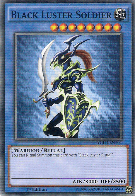 Black Luster Soldier [YGLD-ENA01] Common - Josh's Cards