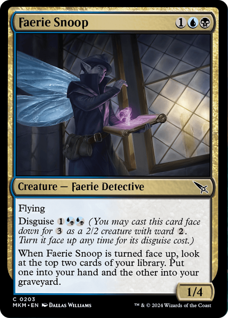 Faerie Snoop [Murders at Karlov Manor] - Josh's Cards