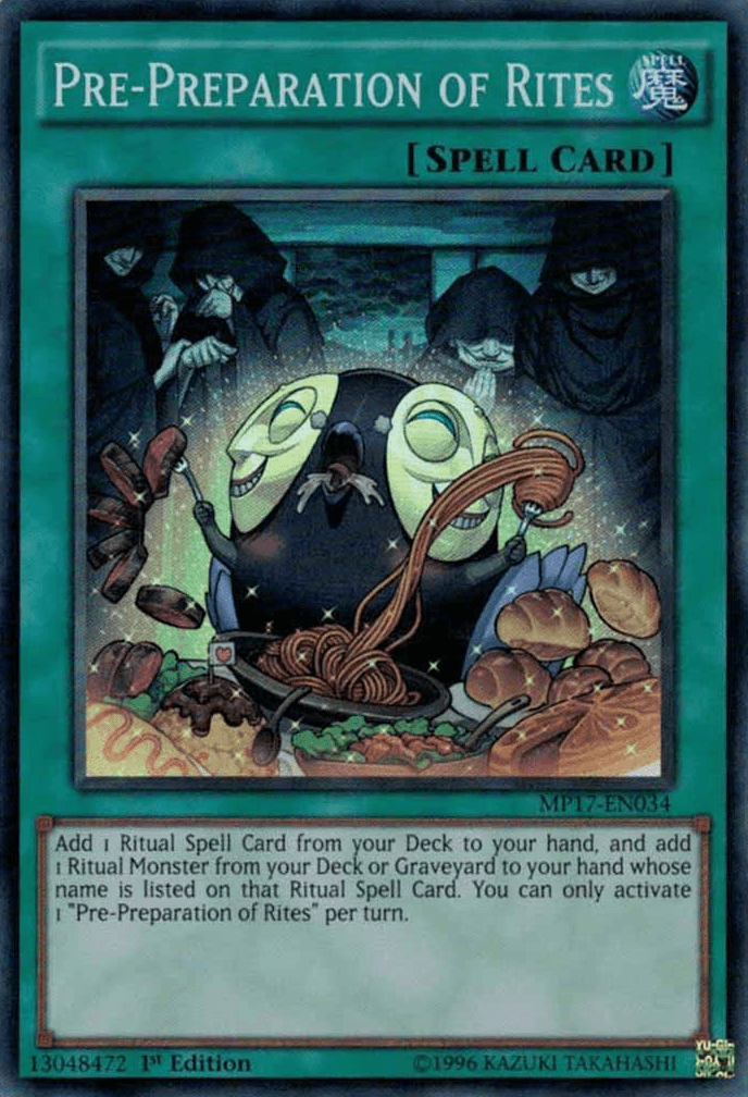 Pre-Preparation of Rites [MP17-EN034] Super Rare - Josh's Cards