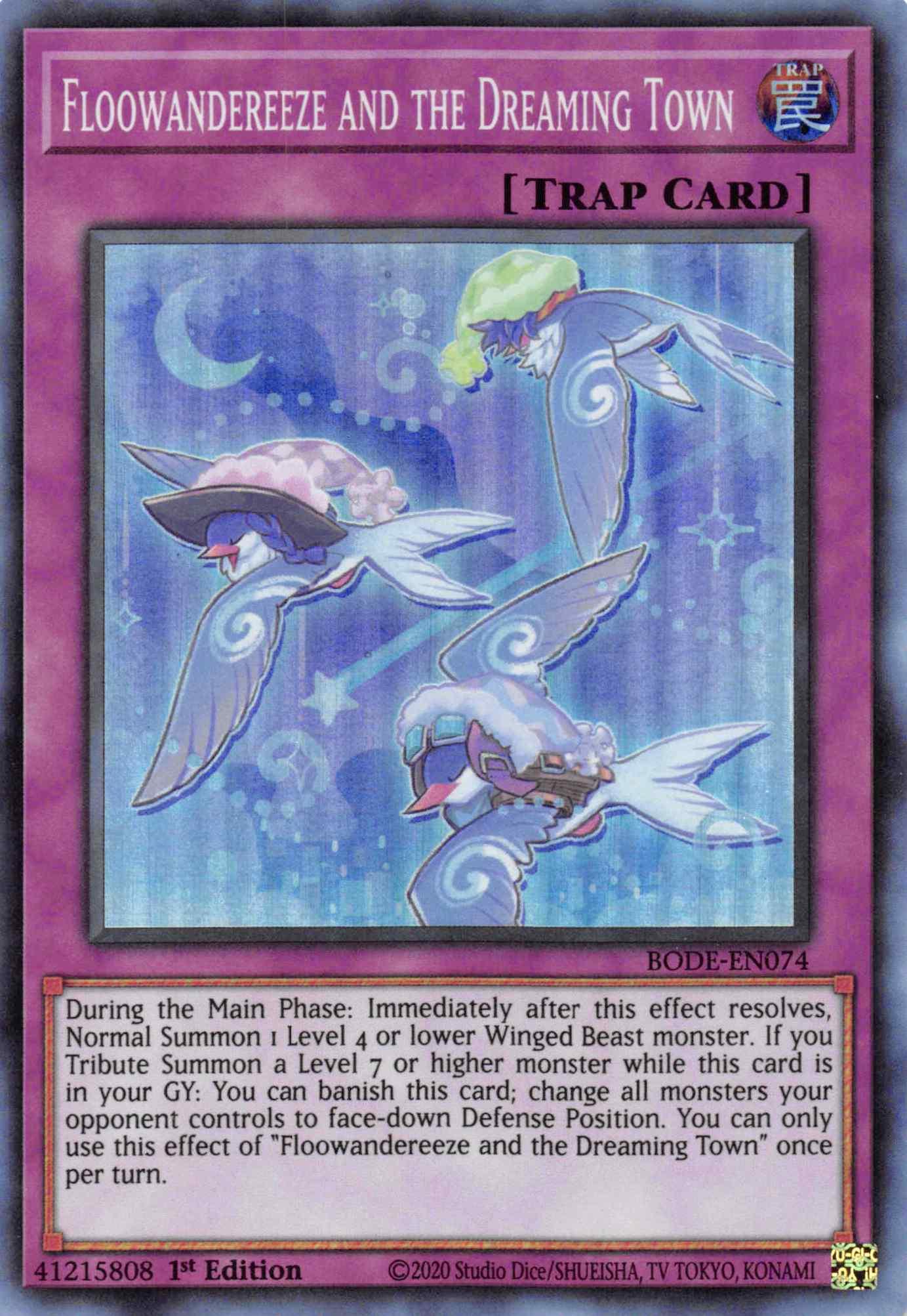 Floowandereeze and the Dreaming Town [BODE-EN074] Super Rare - Josh's Cards