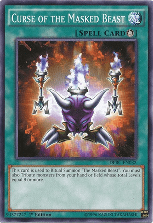 Curse of the Masked Beast [DPBC-EN032] Common - Josh's Cards