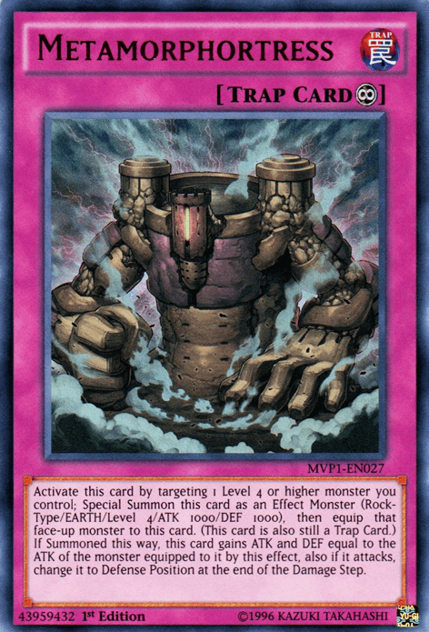 Metamorphortress [MVP1-EN027] Ultra Rare - Josh's Cards