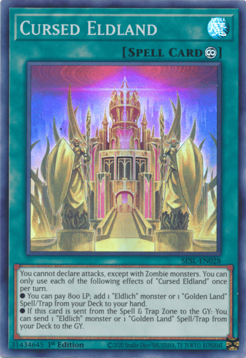 Cursed Eldland [SESL-EN028] Super Rare - Josh's Cards