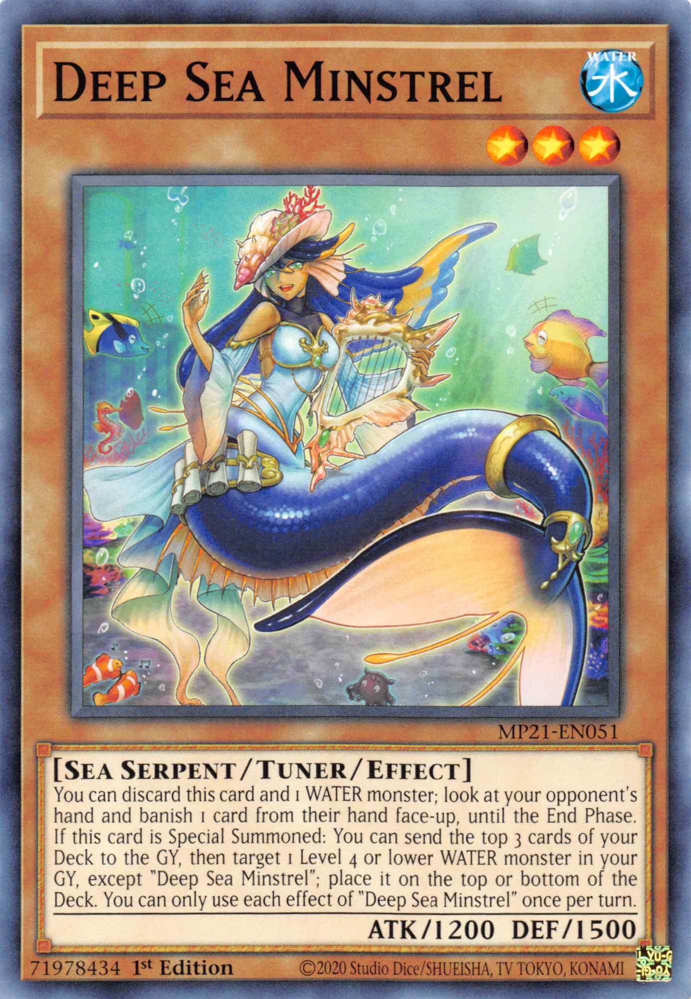 Deep Sea Minstrel [MP21-EN051] Common - Josh's Cards
