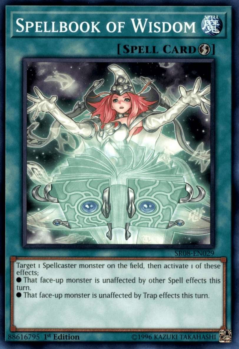 Spellbook of Wisdom [SR08-EN029] Common - Josh's Cards