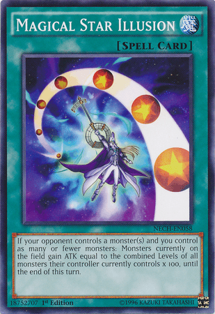Magical Star Illusion [NECH-EN058] Common - Josh's Cards