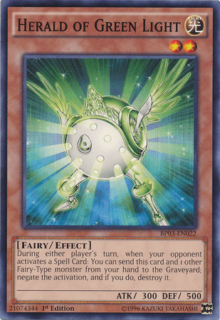 Herald of Green Light [BP03-EN022] Common - Josh's Cards