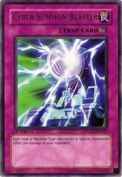 Cyber Summon Blaster [POTD-EN057] Rare - Josh's Cards