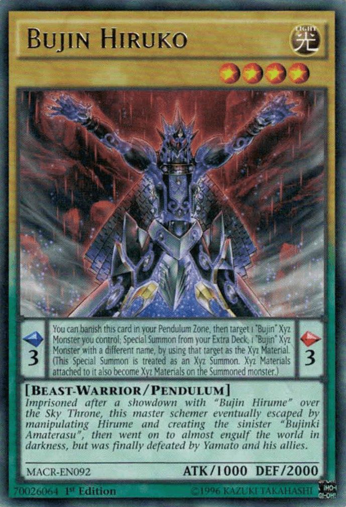 Bujin Hiruko [MACR-EN092] Rare - Josh's Cards