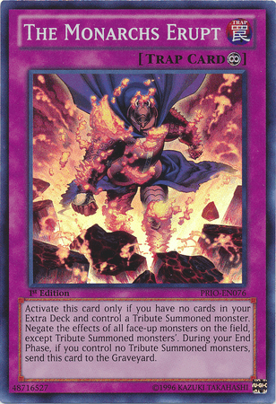 The Monarchs Erupt [PRIO-EN076] Super Rare - Josh's Cards