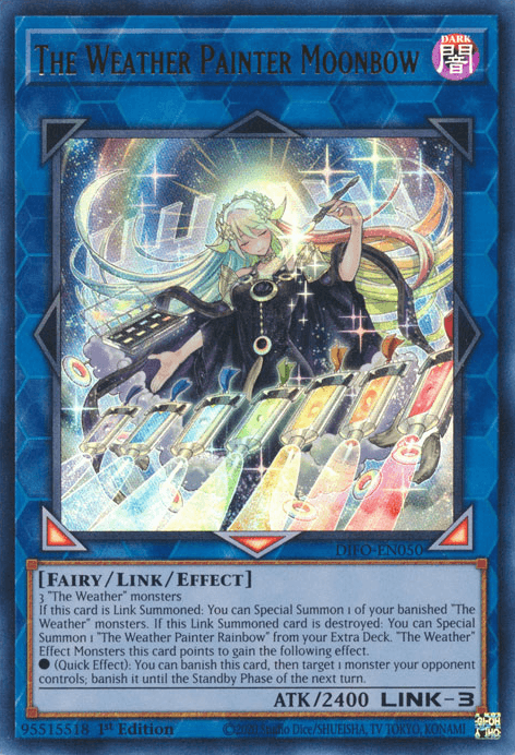 The Weather Painter Moonbow [DIFO-EN050] Ultra Rare - Josh's Cards