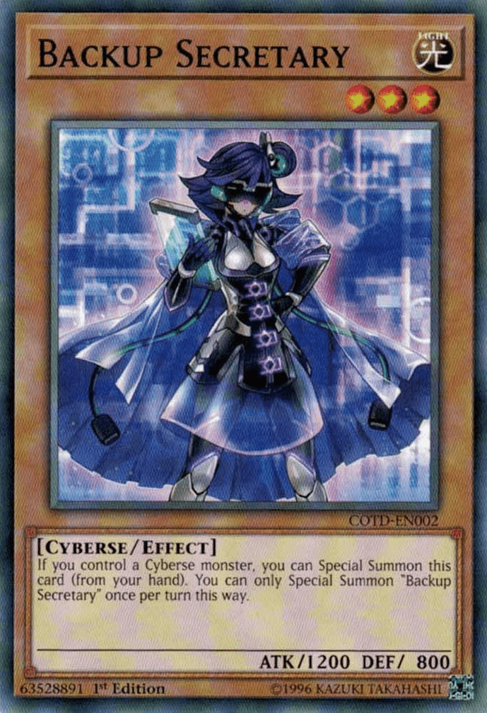 Backup Secretary [COTD-EN002] Common - Josh's Cards