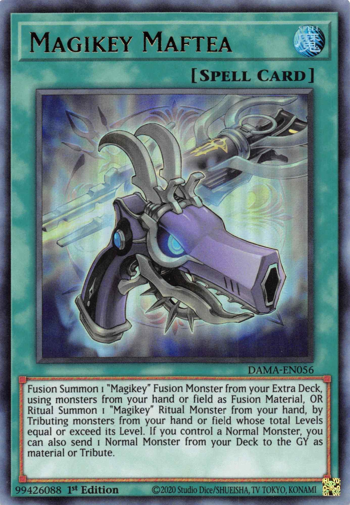 Magikey Maftea [DAMA-EN056] Ultra Rare - Josh's Cards