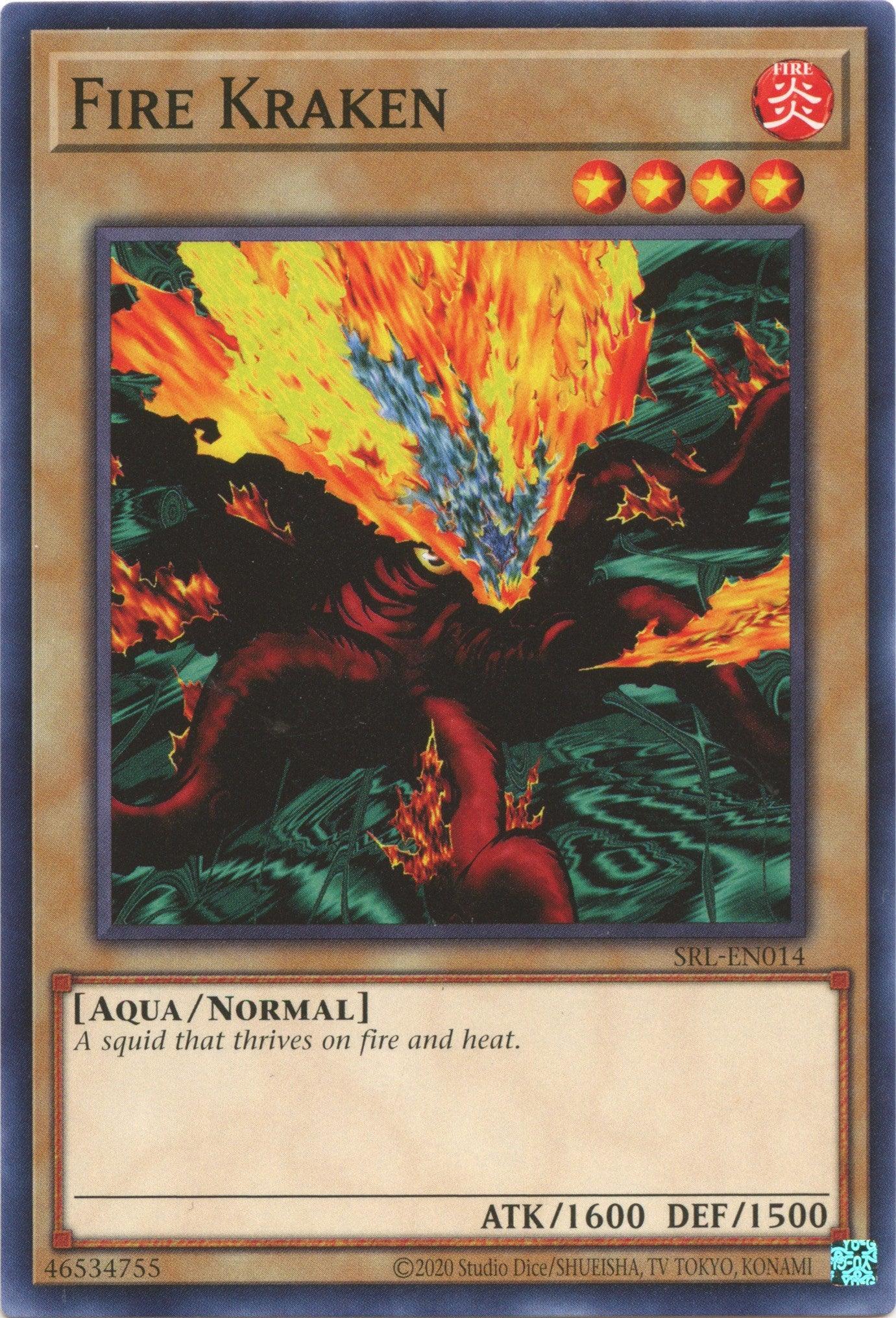 Fire Kraken (25th Anniversary) [SRL-EN014] Common - Josh's Cards