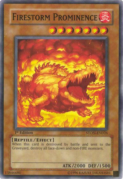 Firestorm Prominence [STON-EN026] Common - Josh's Cards