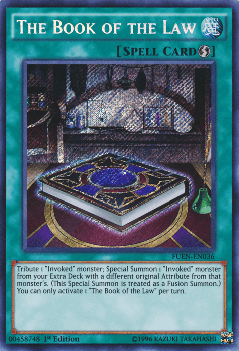 The Book of the Law [FUEN-EN036] Secret Rare - Josh's Cards