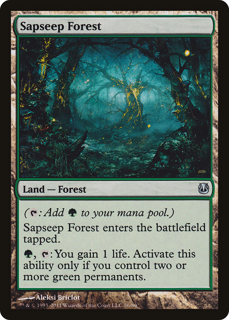 Sapseep Forest (DDH-036) - Duel Decks: Ajani vs. Nicol Bolas