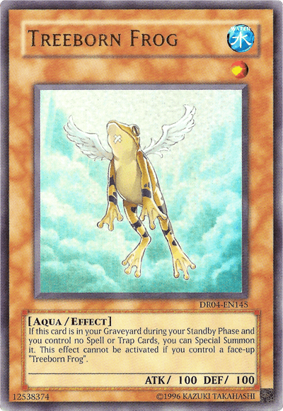 Treeborn Frog [DR04-EN145] Ultra Rare - Josh's Cards