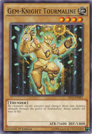 Gem-Knight Tourmaline [SP15-EN001] Common - Josh's Cards