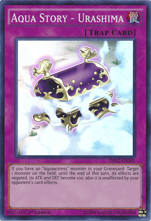 Aqua Story - Urashima [DRL2-EN045] Super Rare - Josh's Cards