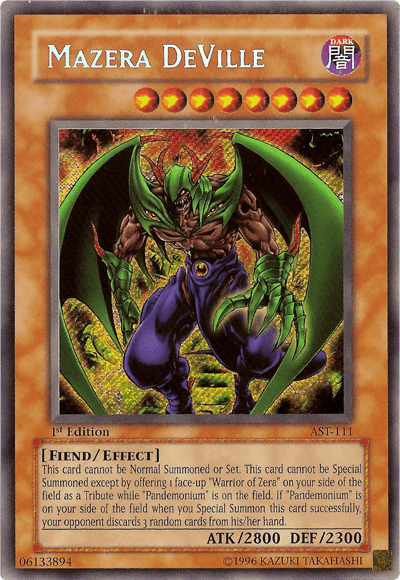Mazera DeVille [AST-111] Secret Rare - Josh's Cards