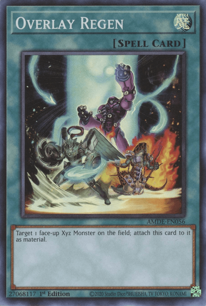 Overlay Regen [AMDE-EN056] Super Rare - Josh's Cards