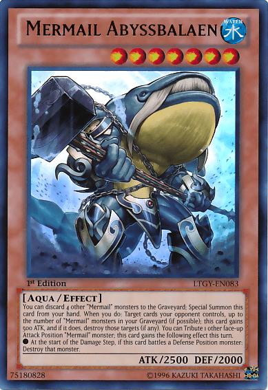 Mermail Abyssbalaen [LTGY-EN083] Ultra Rare - Josh's Cards
