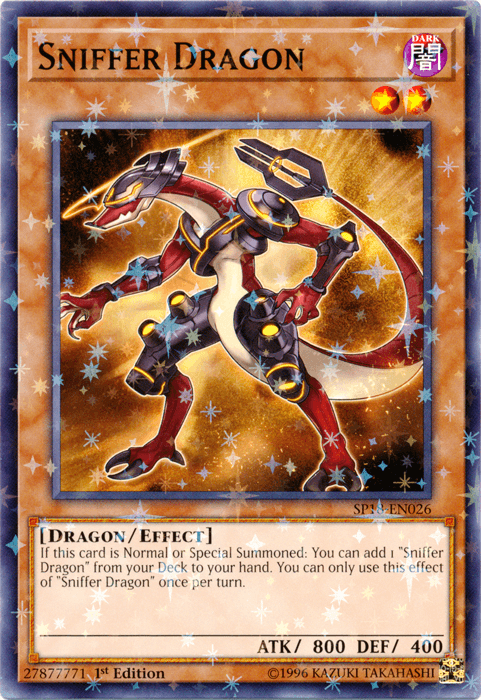 Sniffer Dragon [SP18-EN026] Starfoil Rare - Josh's Cards