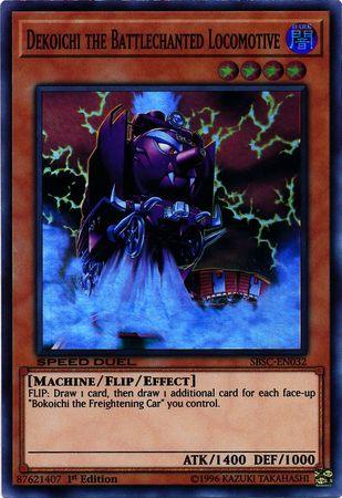 Dekoichi the Battlechanted Locomotive [SBSC-EN032] Super Rare - Josh's Cards
