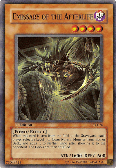 Emissary of the Afterlife [AST-076] Super Rare - Josh's Cards