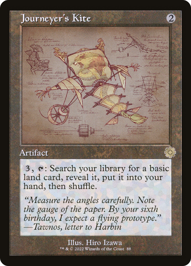 Journeyer's Kite (BRR-088) - The Brothers' War Retro Artifacts Foil