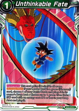 Unthinkable Fate (BT5-076) [Miraculous Revival] Parallel Foil